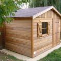 Abri de jardin red cedar