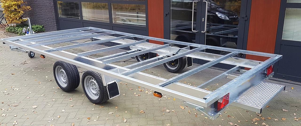Achat de remorques de tiny house 2 essieux