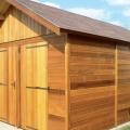 Garage bois modele morzine
