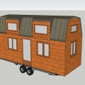 Plan tiny house modele lola