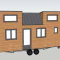 Plan tiny house pauline